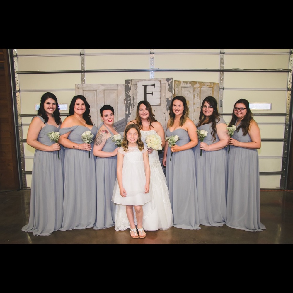 Revelry KENNEDY CHIFFON CONVERTIBLE DRESS